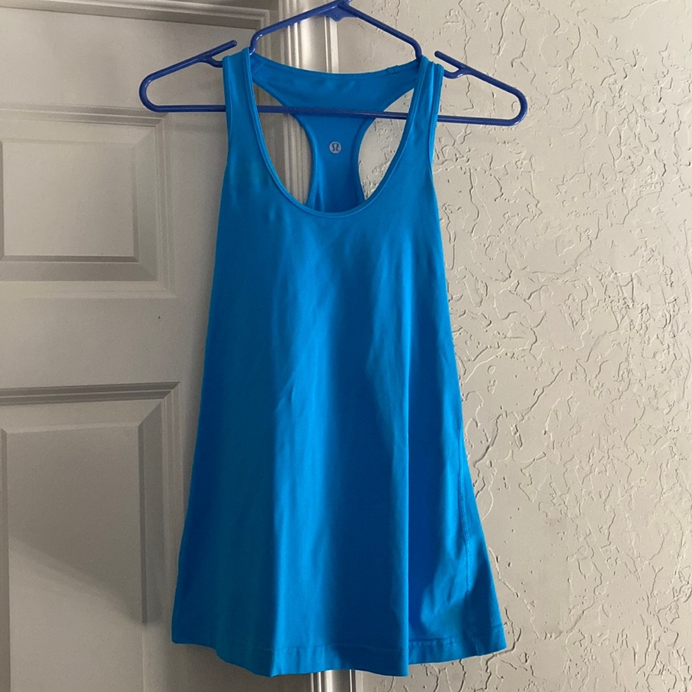 lululemon racer back tank size 6